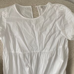 Wilfred XS long white cotton summer dress